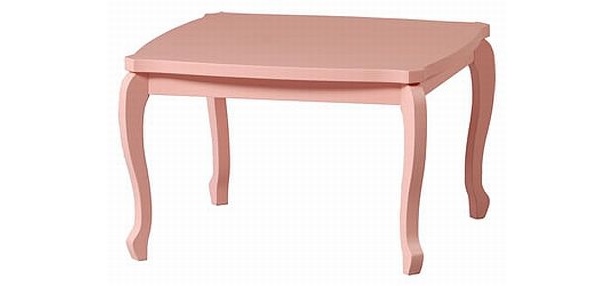 キュートなピンクのこたつも！「カジュアル ピンク こたつテーブル」（2万5500円）