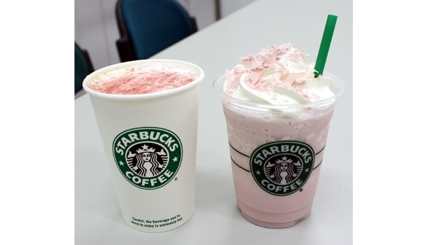【写真】オフィスにサクラ咲く!? ひと足早く“さくらドリンク”を実食