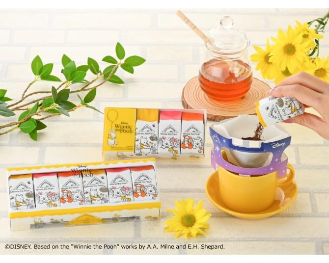 「くまのプーさん」デザインの真空パックのワンドリップコーヒーが新発売！ハンドタオルがもらえる発売記念の限定キャンペーンも