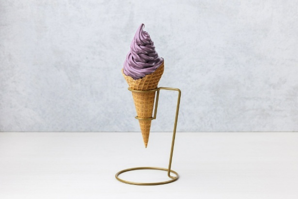 濃厚なフレーバーが楽しめる花豆ソフトクリーム
