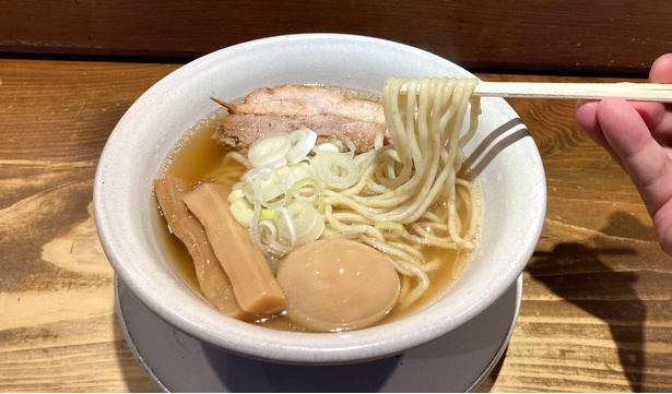全粒粉の自家製麺