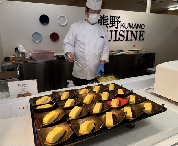 ぜひ味わってほしい「だし巻き玉子」