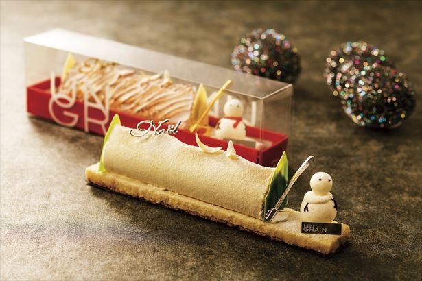 南青山のミニャルディーズ専門パティスリー「UN GRAIN (アン グラン)」は、11月3日(祝)からクリスマスケーキの予約受付を開始している