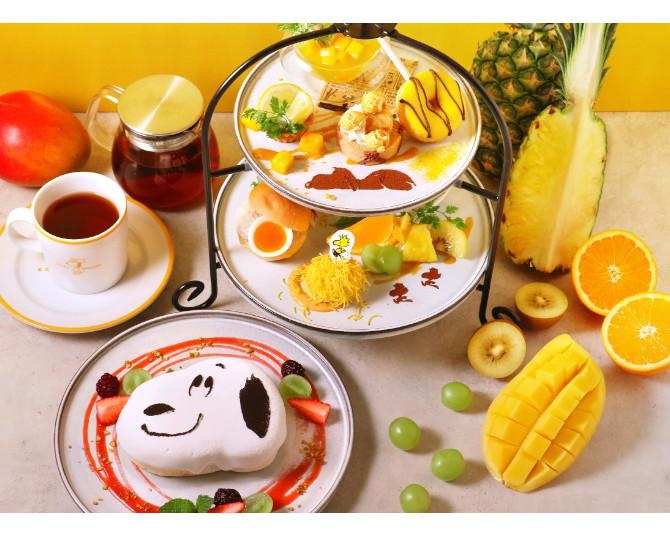スヌーピー＆ウッドストックのキュートな夏限定アフタヌーンティーとカラフルなパンケーキがPEANUTS HOTELに登場