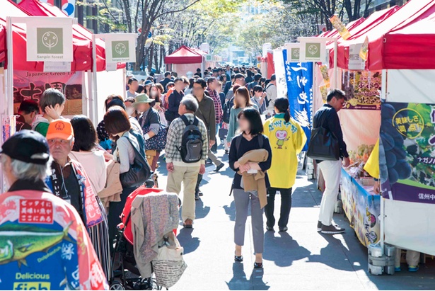 多くの人が訪れたブースエリアの様子