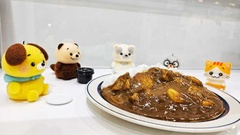 イラストを再現して“うちのコ”たちを展示