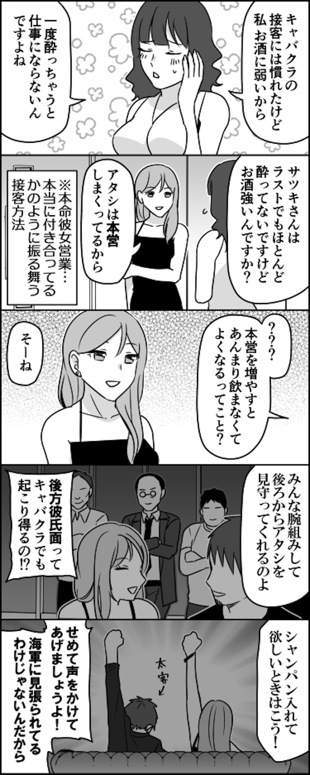 キャバ嬢のテクニック