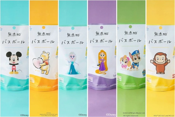 子どもたちに人気のキャラクターがラインナップ