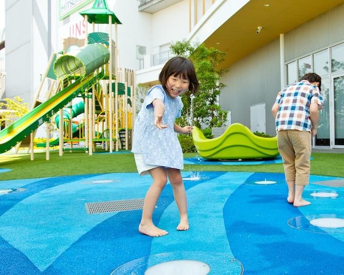 水遊びや長いすべり台で終始大興奮！イオンモール大和郡山に屋外遊具エリア「やまとっこパーク」が誕生