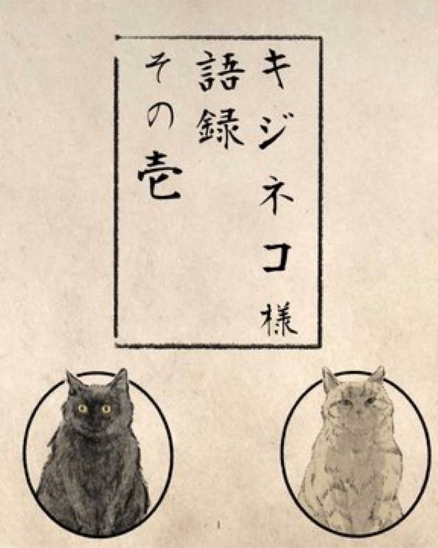 キジネコ様語録その壱