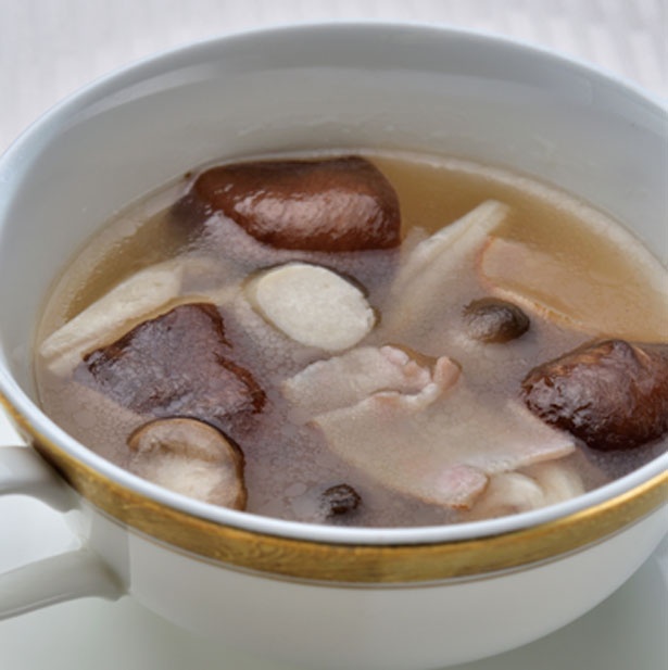 「きのこスープ」/ウェスティンホテル大阪