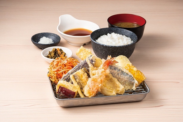 「海鮮オールスター天定食」