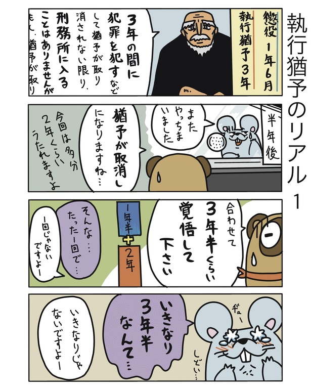 執行猶予のリアル1