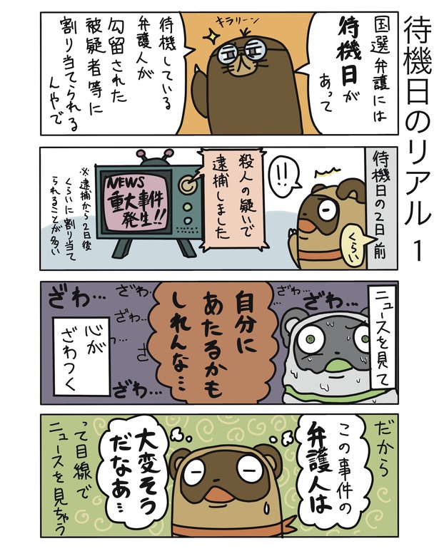 待機日のリアル1