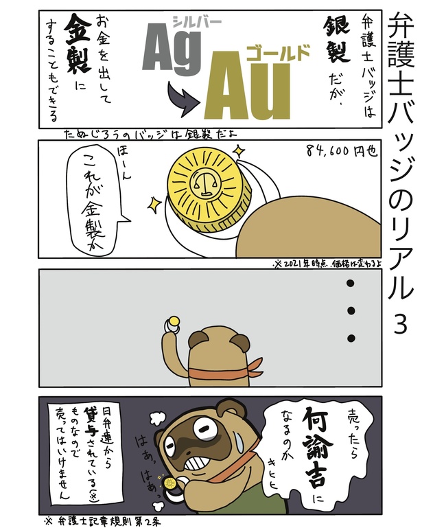 弁護士バッジのリアル3