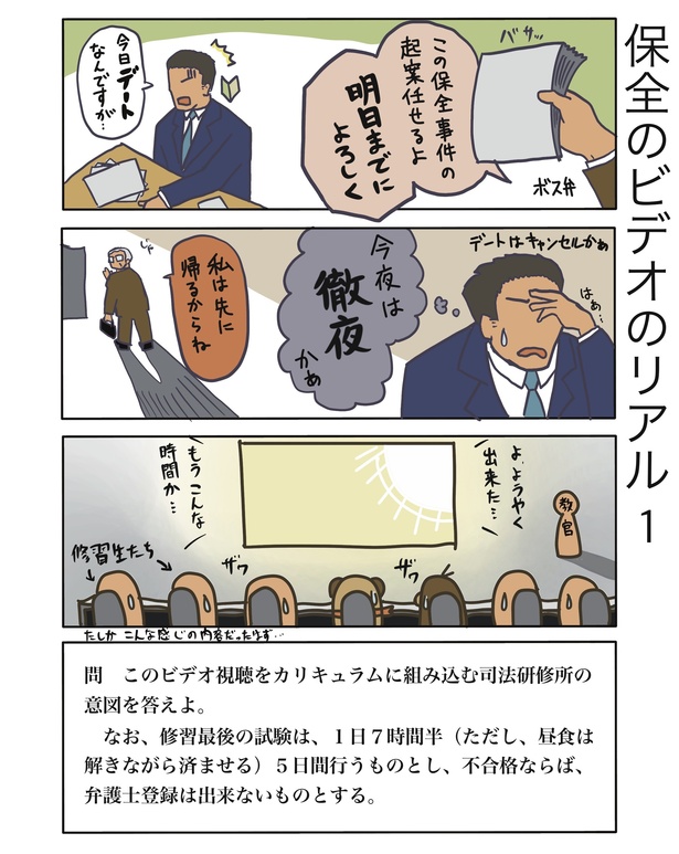 保全のビデオのリアル1