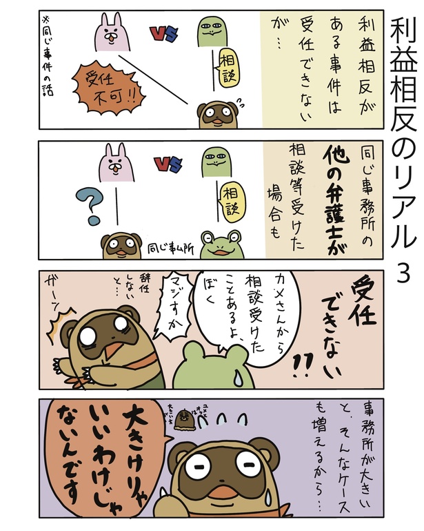 利益相反のリアル3