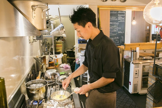店主・中村郁雄さんが手がける料理はどれも絶品！