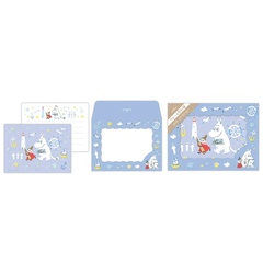 「ミニレターセット(ブルー)」(440円)