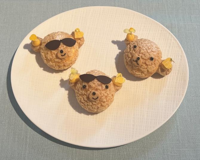 ジョエル・ロブションにかわいい夏クマが登場！3種の表情、どれを選ぶ？