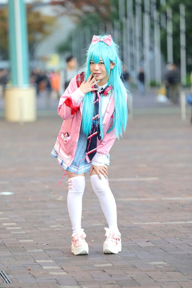ご存知「初音ミク」も会場を盛り上げる！