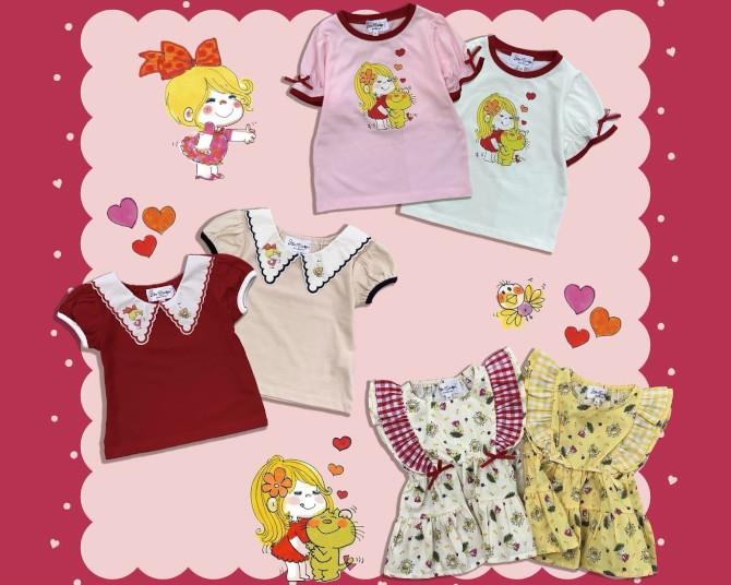 水森亜土×バースデイの激かわベビー＆キッズウェアが話題！発売から1日で在庫切れアイテム続出