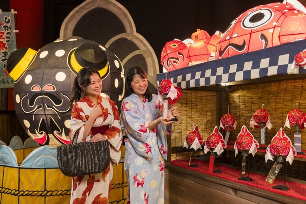 オリジナルの「貸し金魚ねぷた風鈴」 も初登場