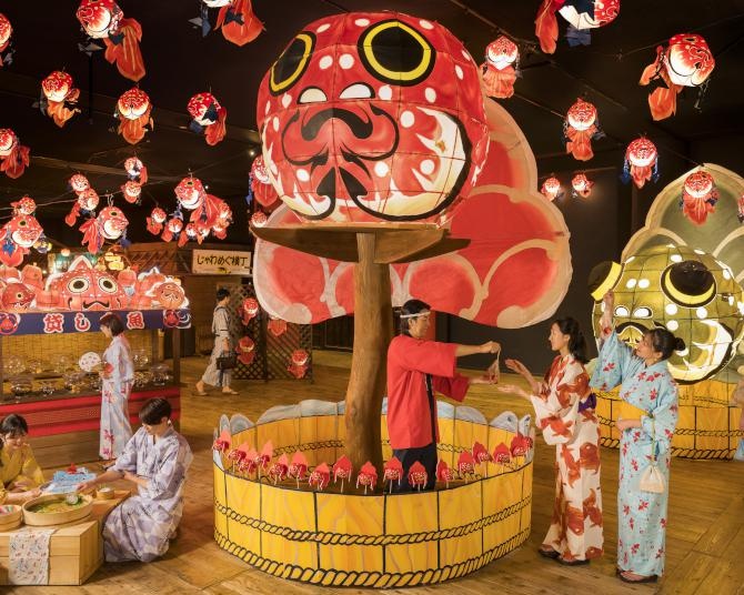 青森の夏の風物詩・金魚ねぷたを満喫！⻘森屋 by 星野リゾートで「しがっこ金魚まつり」が開催中