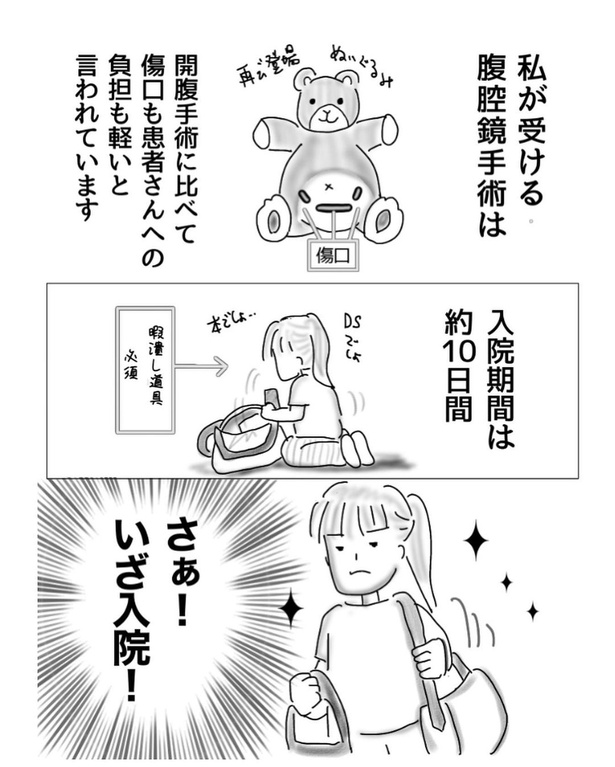子宮内膜症で入院した時の話5-4