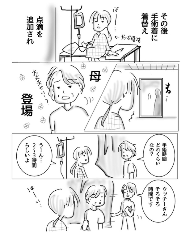 子宮内膜症で入院した時の話7-1