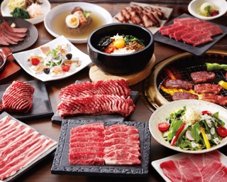 肉は店内カットで鮮度抜群！国産牛焼肉が食べ放題の人気店が京都に初登場