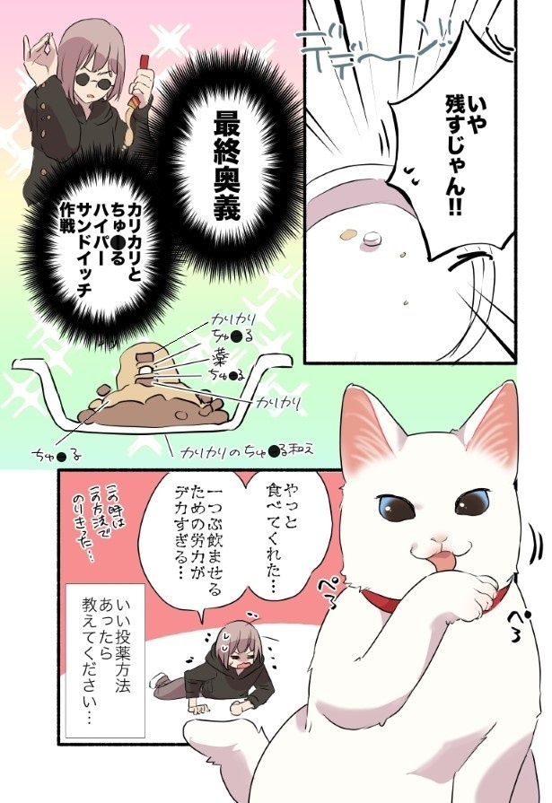 愛されたがりの白猫ミコさん14話P07
