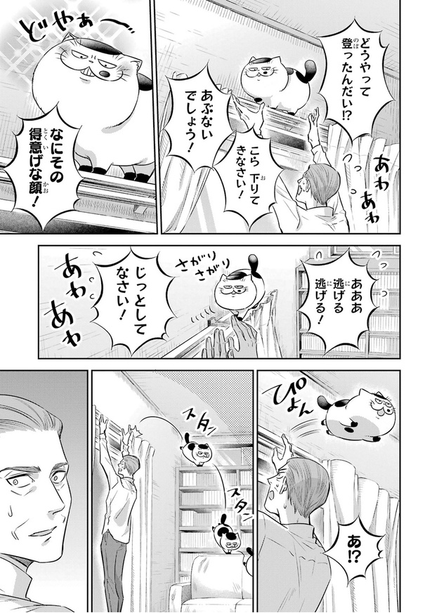 おじさまがキャットタワーを買う話04