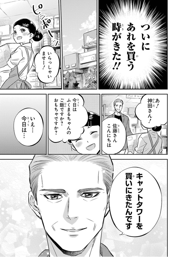 おじさまがキャットタワーを買う話08