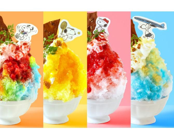 スヌーピーのスポーツシーンがかき氷に！PEANUTS Cafe、夏限定スイーツが今年も登場