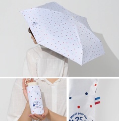 「25周年限定 晴雨兼用折たたみ傘(5段ミニ傘)」(3300円)