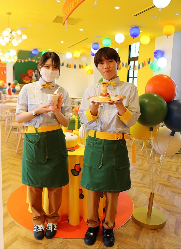 店員さんの制服もキュート！