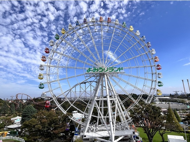 観覧車が空高く回る様子をイメージして名付けられた「Sky-Go-LAND」。車椅子(全幅70センチ以下)での乗車にも対応している