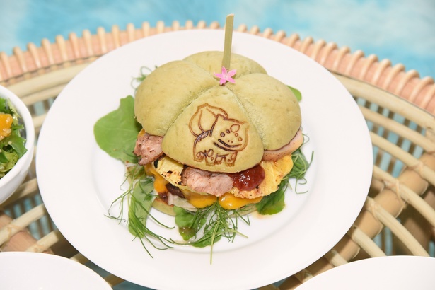 フシギダネのトロピカルバーガー