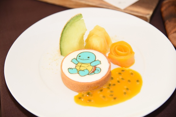 ゼニガメのリコッタチーズタルト