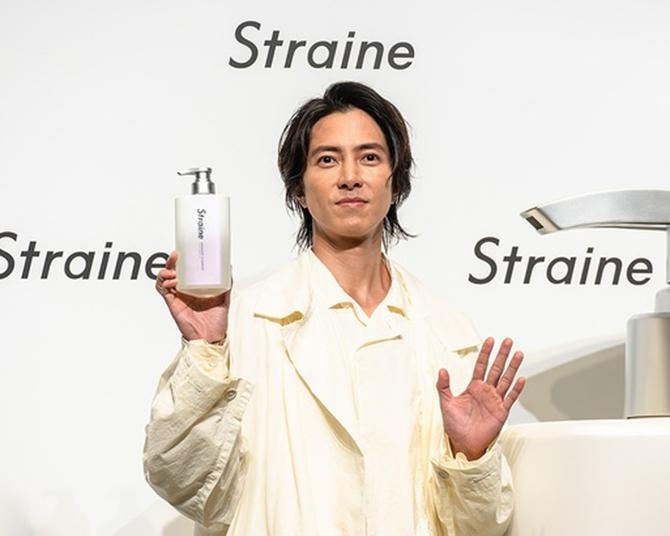 山下智久がアンバサダー就任で抱負「まっすぐ整えておきたい」！スキンケアブランド「Yunth」を展開するAiロボティクスの新ヘアケアブランド「Straine」がデビュー