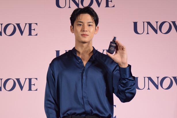 「UNOVE」グローバルアンバサダーを務めるSEVENTEENのミンギュさん