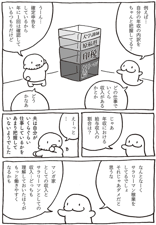 自分の年収の内訳をちゃんと把握してる？ （C）川崎 昌平／KADOKAWA