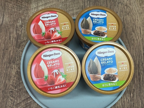 【写真】第1弾は2つの「CREAMY GELATO」