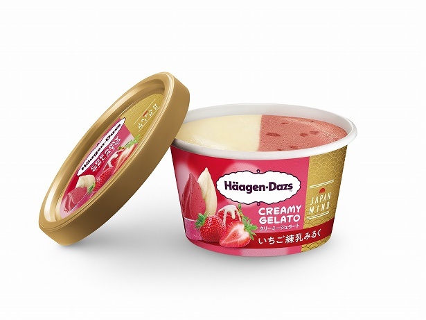 「CREAMY GELATO いちご練乳みるく」