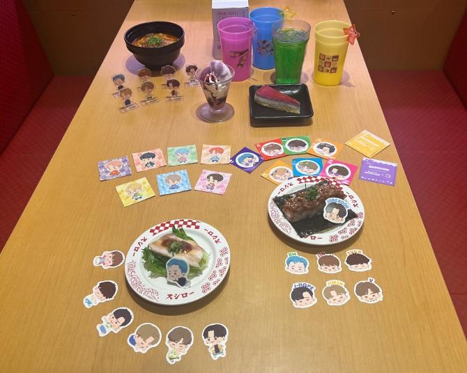 コンプリートしたくなるかわいさ！お寿司やスイーツを食べてもらえるスシロー×「BTS Island：インザソム」の限定グッズ