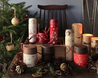 サーモスからクリスマス限定デザインの魔法びんが登場