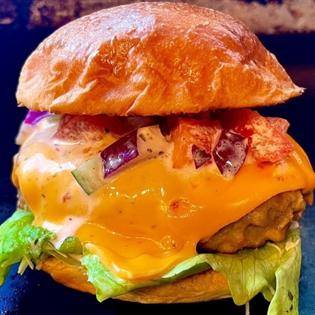 牛たんバーガー