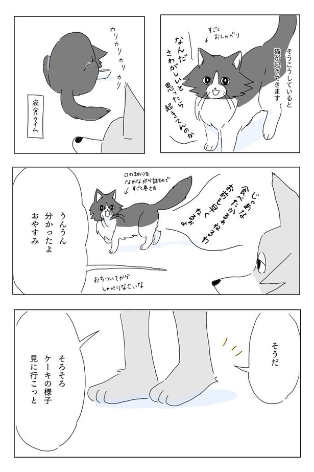『真夜中にケーキを焼く話』10