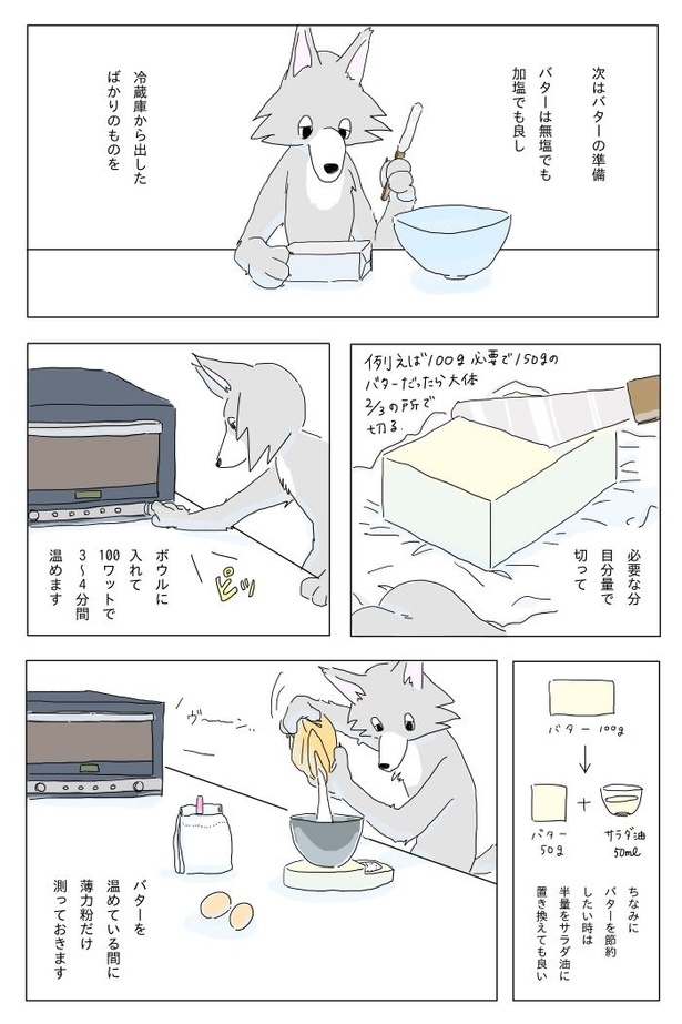 『真夜中にケーキを焼く話』4